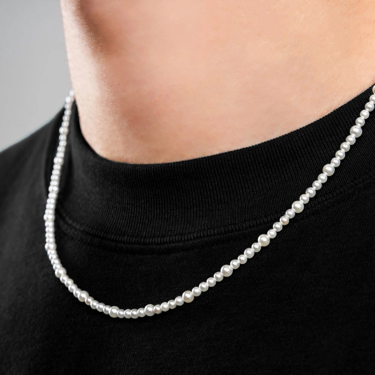 Pearl Necklace for Men - Main Image