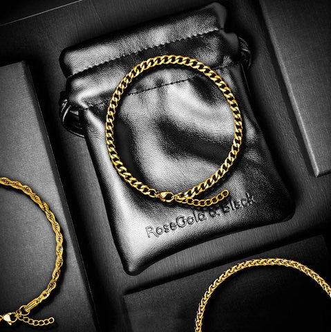 3 Gold Chain Bracelets Free - 48hrs only