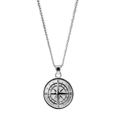 Minimal Compass Necklace