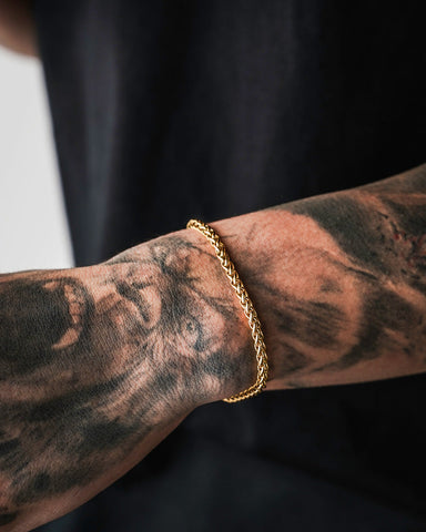 3 Gold Chain Bracelets Free - 48hrs only