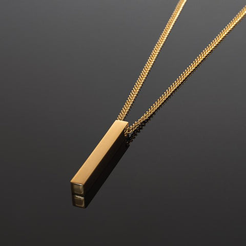 24kt Gold Bar Necklace - BUNDLE & SAVE