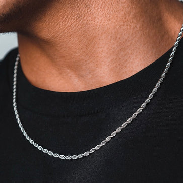 Silver Rope Chain – RoseGold Black Pty Ltd