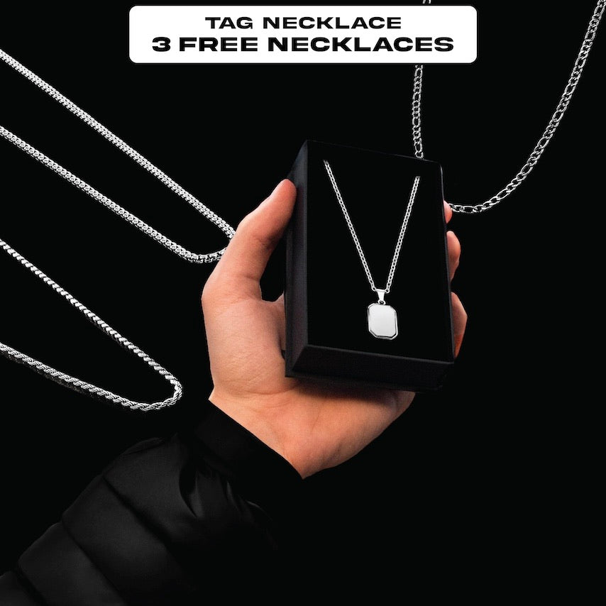 Minimal Tag Necklace - BUNDLE & SAVE