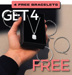 Minimal Tag Necklace and Bracelets (BUNDLE & SAVE)