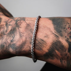 4 Silver Chain Bracelets Free - 48hrs only