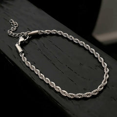Minimal Silver Rope Chain - BUNDLE & SAVE
