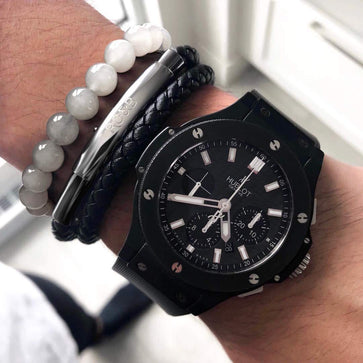 White Jade Bead Bracelet – RoseGold & Black Pty Ltd