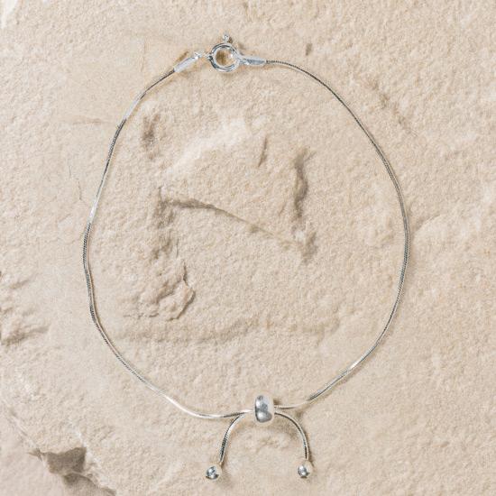 Women's Sterling Silver Bracelet - Our finely crafted solid 925 sterling silver adjustable bracelet. The bracelet is designed and manufactured to the finest degree to create the smoothest possible bracelet that can be adjusted micro-adjusted to create the perfect fit.