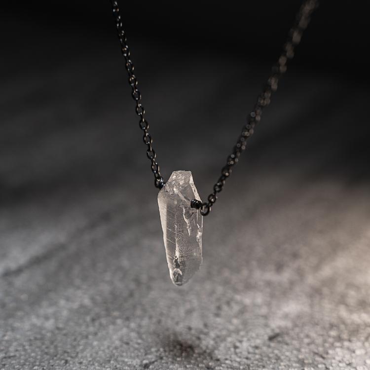 Wrapped Clear Quartz Necklace – MindfulSouls