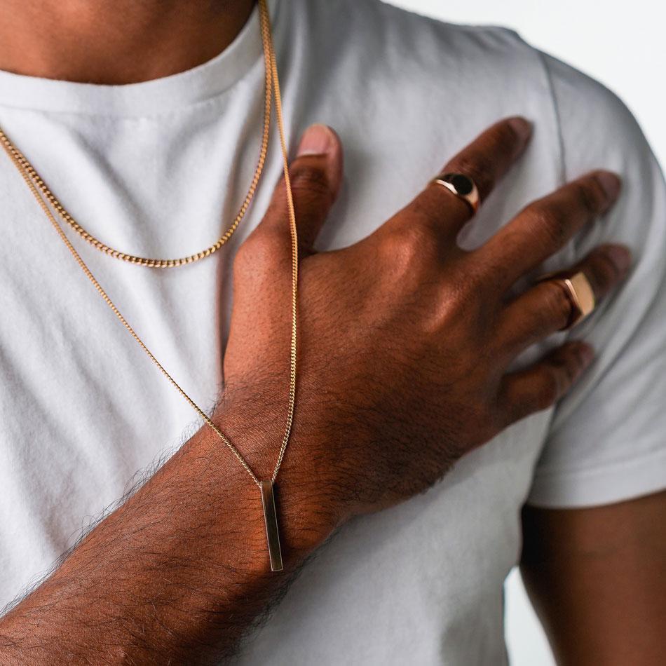Our Rose Gold Cuban Chain features our premium rose gold Cuban chain and signature polished rose gold plate.