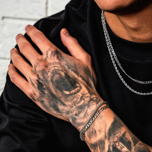 Explore our range of men's jewelry sets today. From chains, pendants, rings, bracelets & watches, we've got you covered.