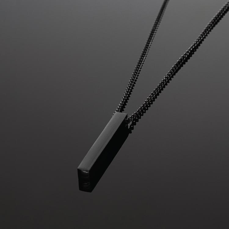 Black Bar Necklace – RoseGold & Black Pty Ltd