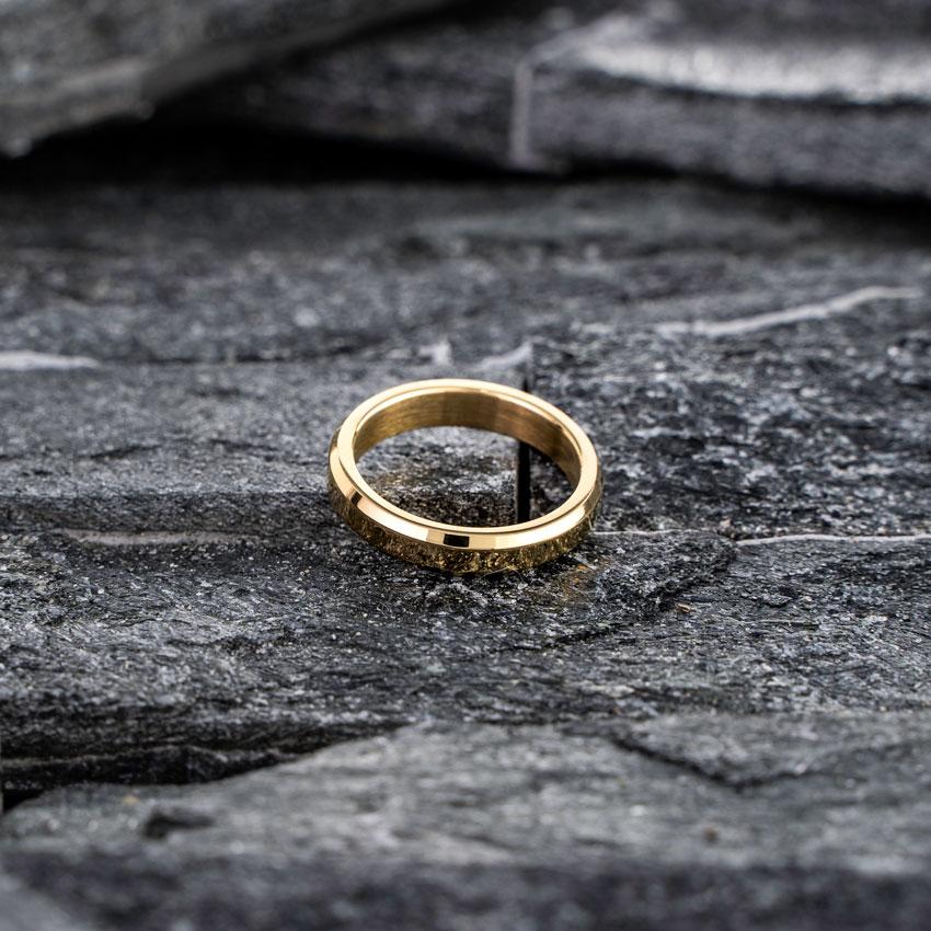 Gold Men'S Ring – Rosegold & Black Pty Ltd