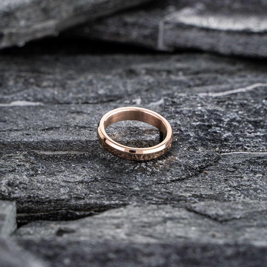Our Minimal Rose Gold Ring has been crafted to be worn on a day-to-day basis or even as a classy finishing piece. Also available in Gold, Silver & Black.