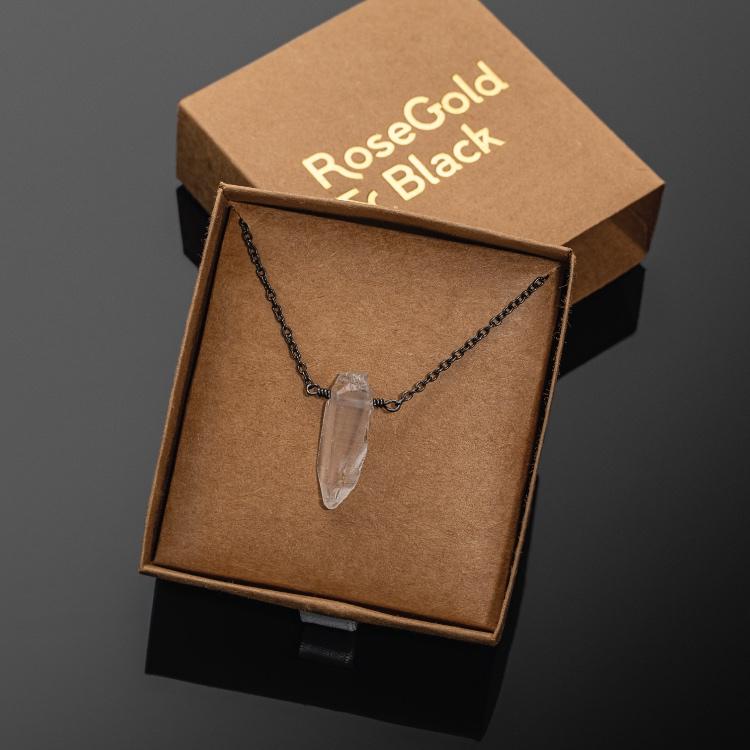 Talisman Necklace - Quartz CrystalQuartz Crystal Necklace - Our Quartz Crystal Necklace Features a Hand-Selected & Specimen Grade Quartz Crystal and is absolutely hand-crafted.