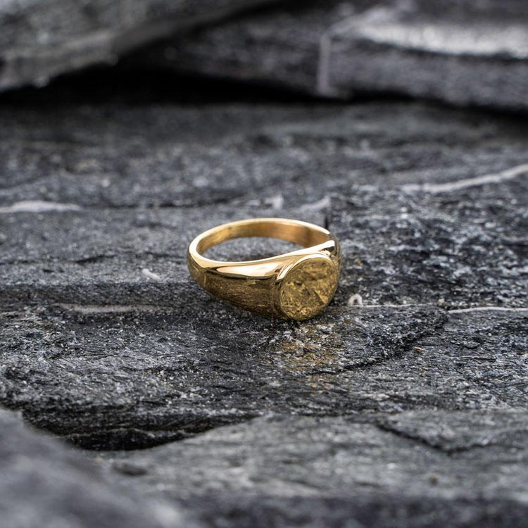 Vintage Gold Signet Ring