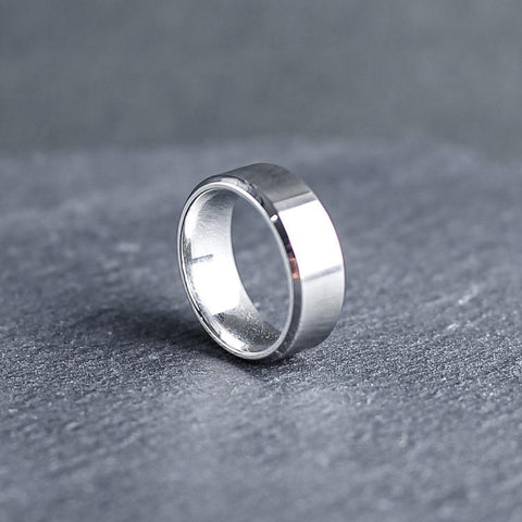 Silver Men’s Ring - Our Signature Minimal Silver Ring has been crafted to be worn on a day-to-day basis or even on a night out.